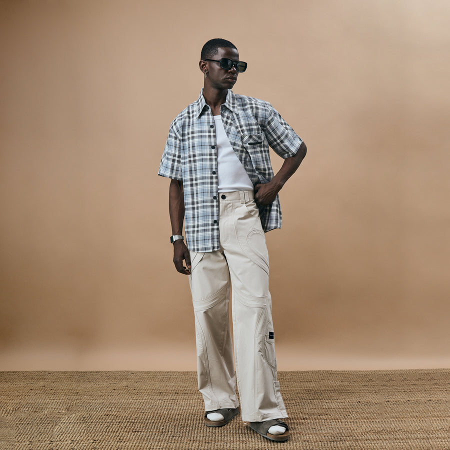 ARCH PANEL CARGO- OAT CREAM