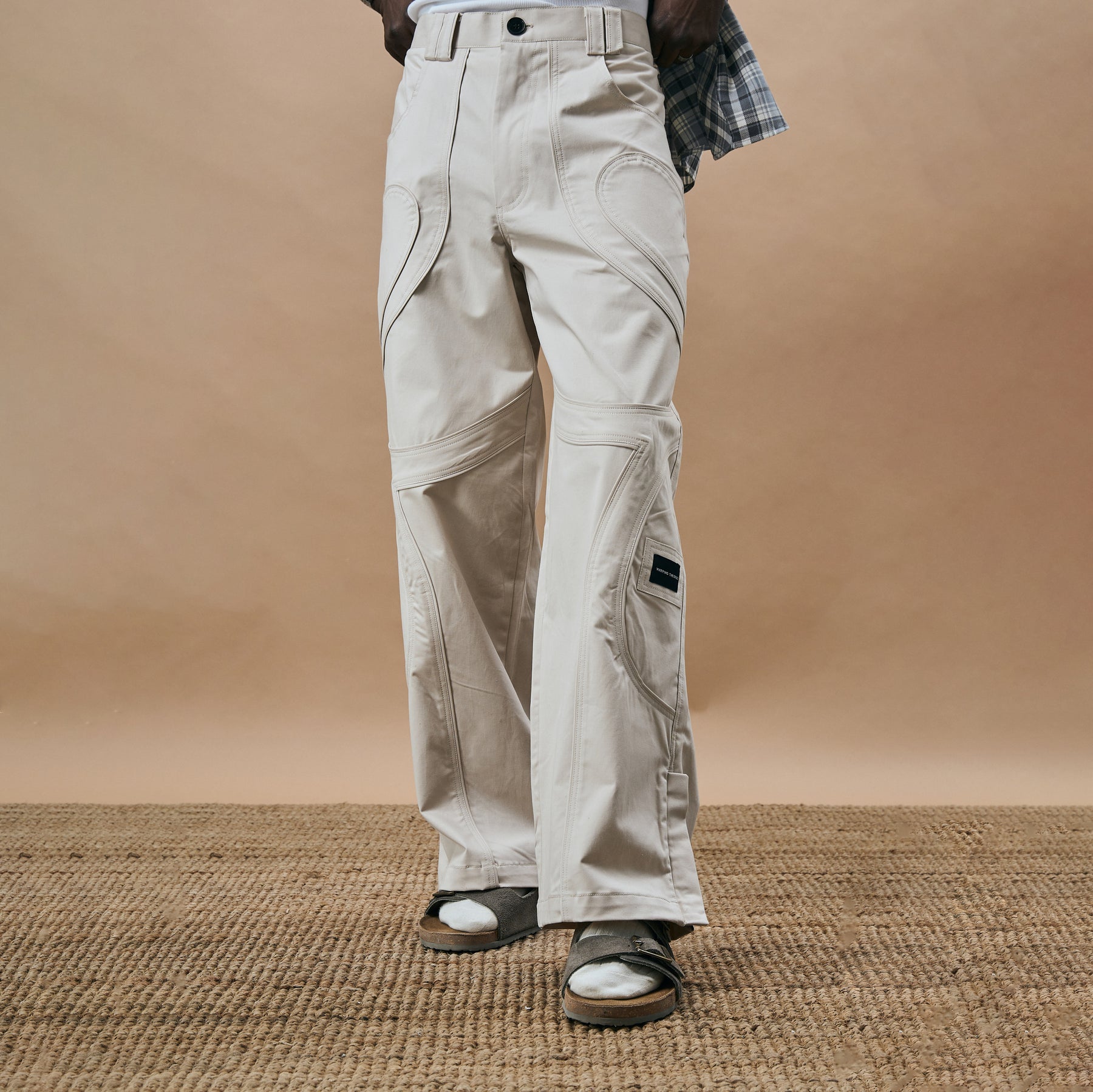 ARCH PANEL CARGO- OAT CREAM