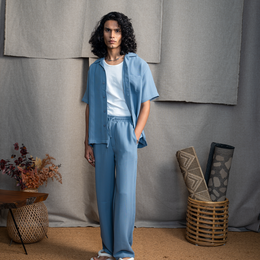 BMW DRAWSTRING TROUSER- CLUB BLUE