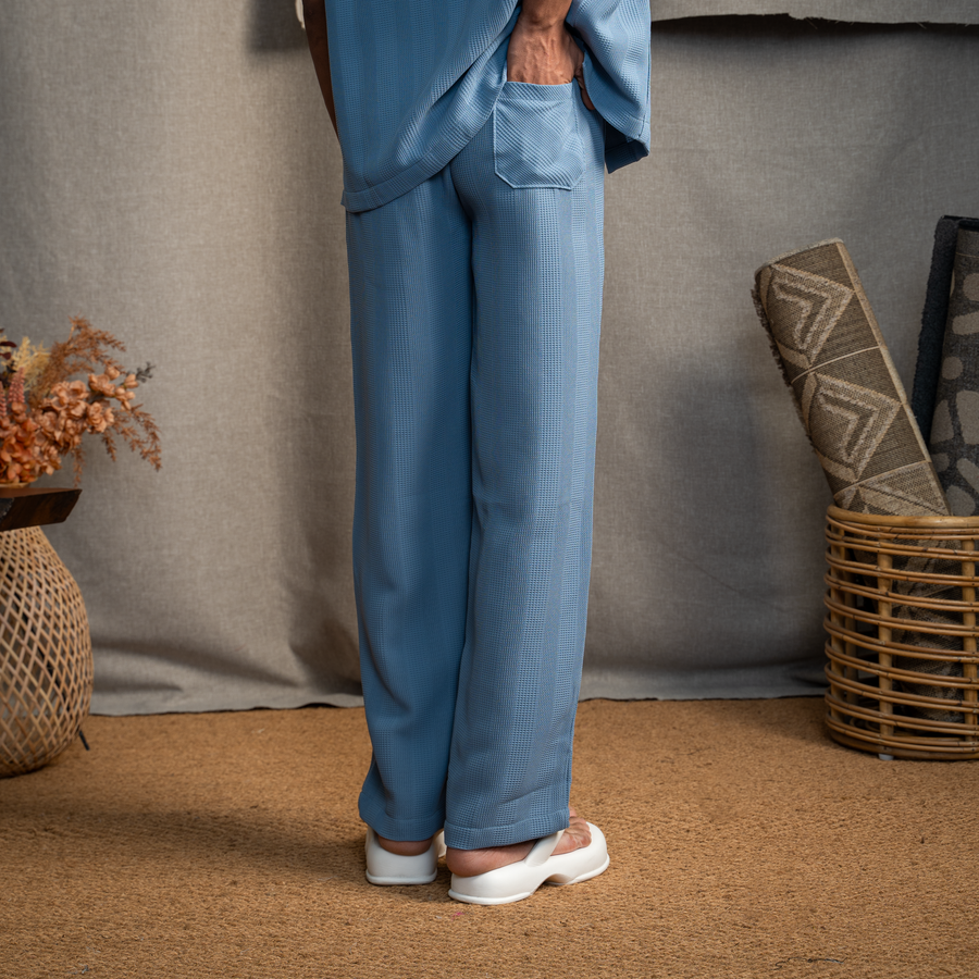 BMW DRAWSTRING TROUSER- CLUB BLUE