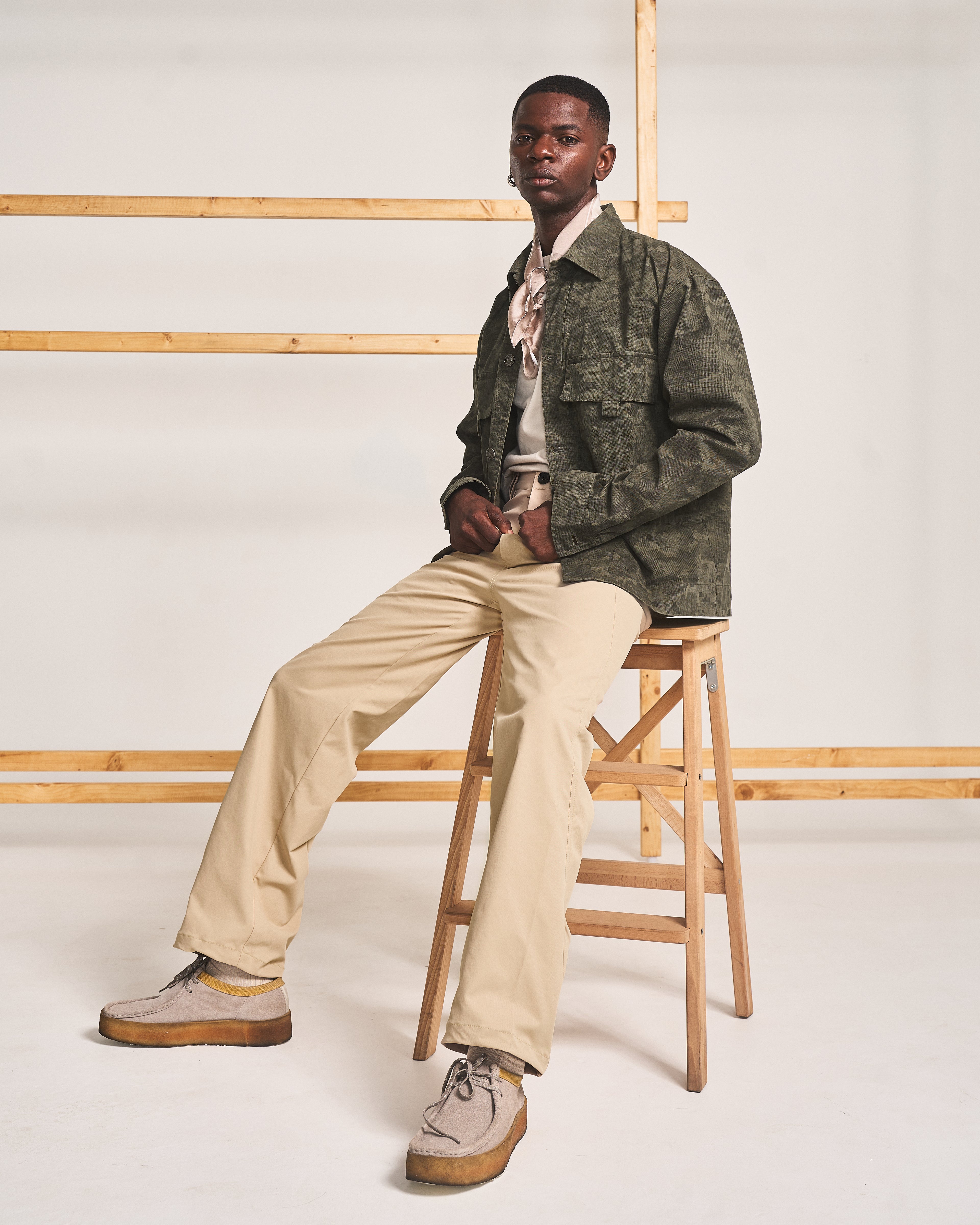 FIELD TROUSERS - CAMEL