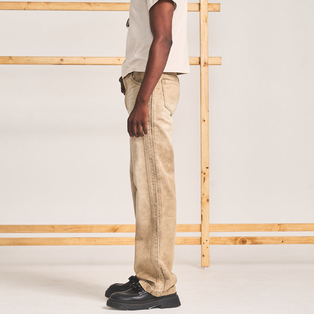 ABSTRACT WASH JEANS - DUST