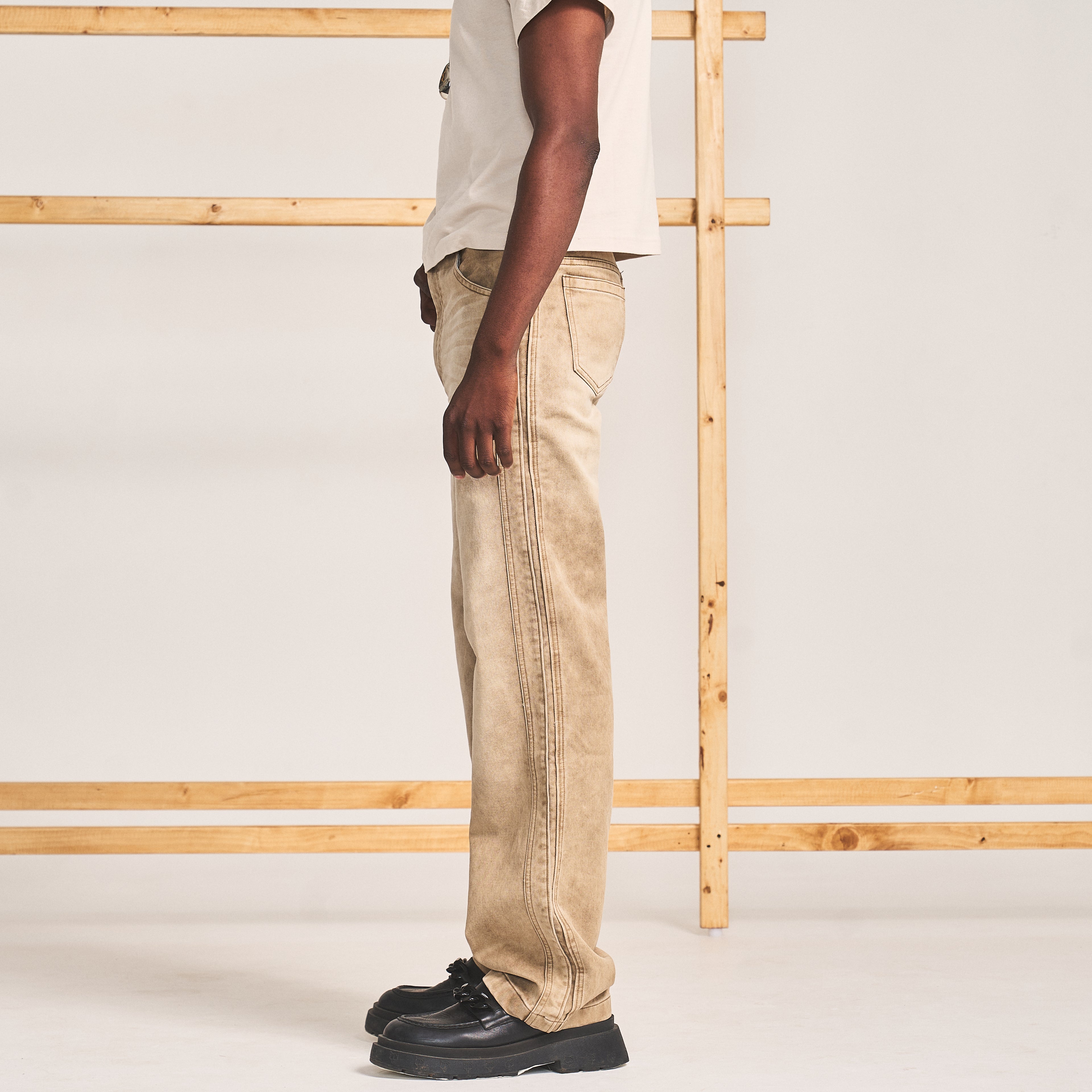 ABSTRACT WASH JEANS - DUST