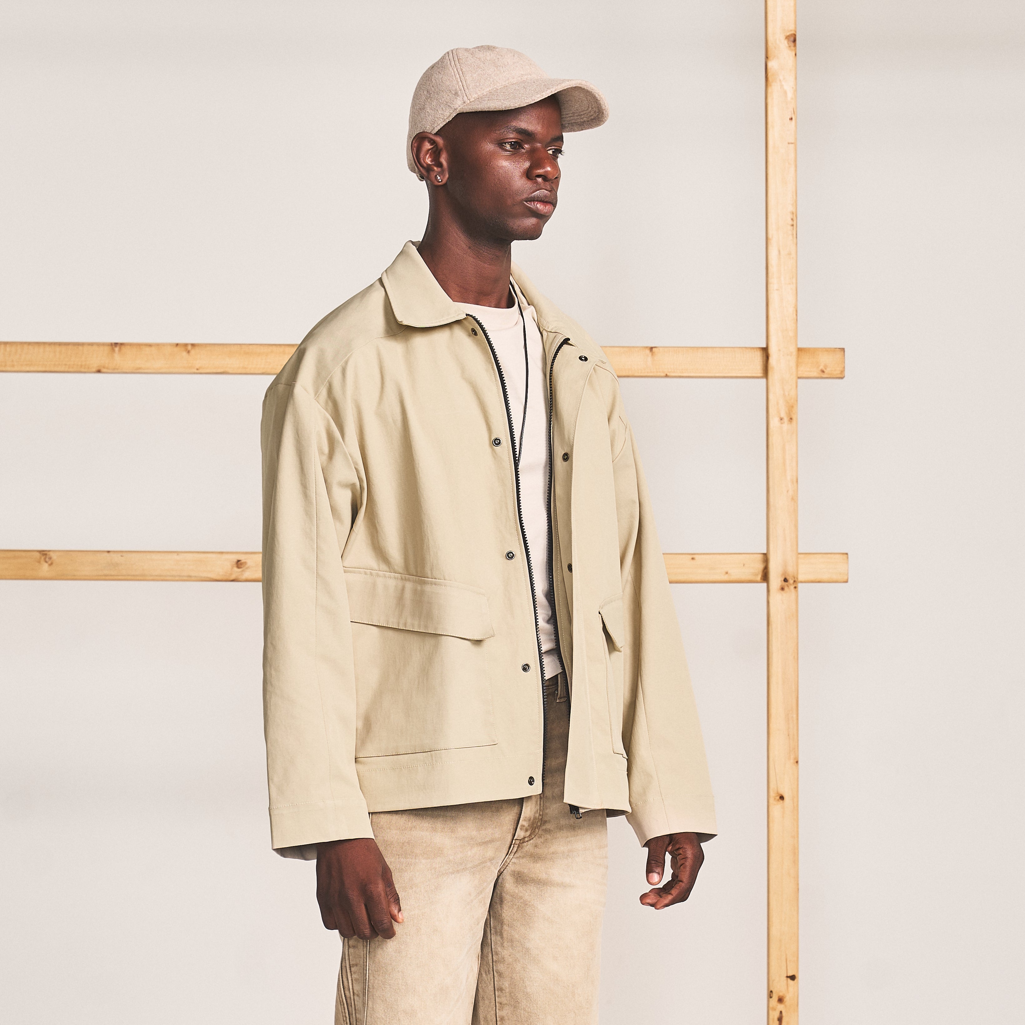 FIELD JACKET - CAMEL