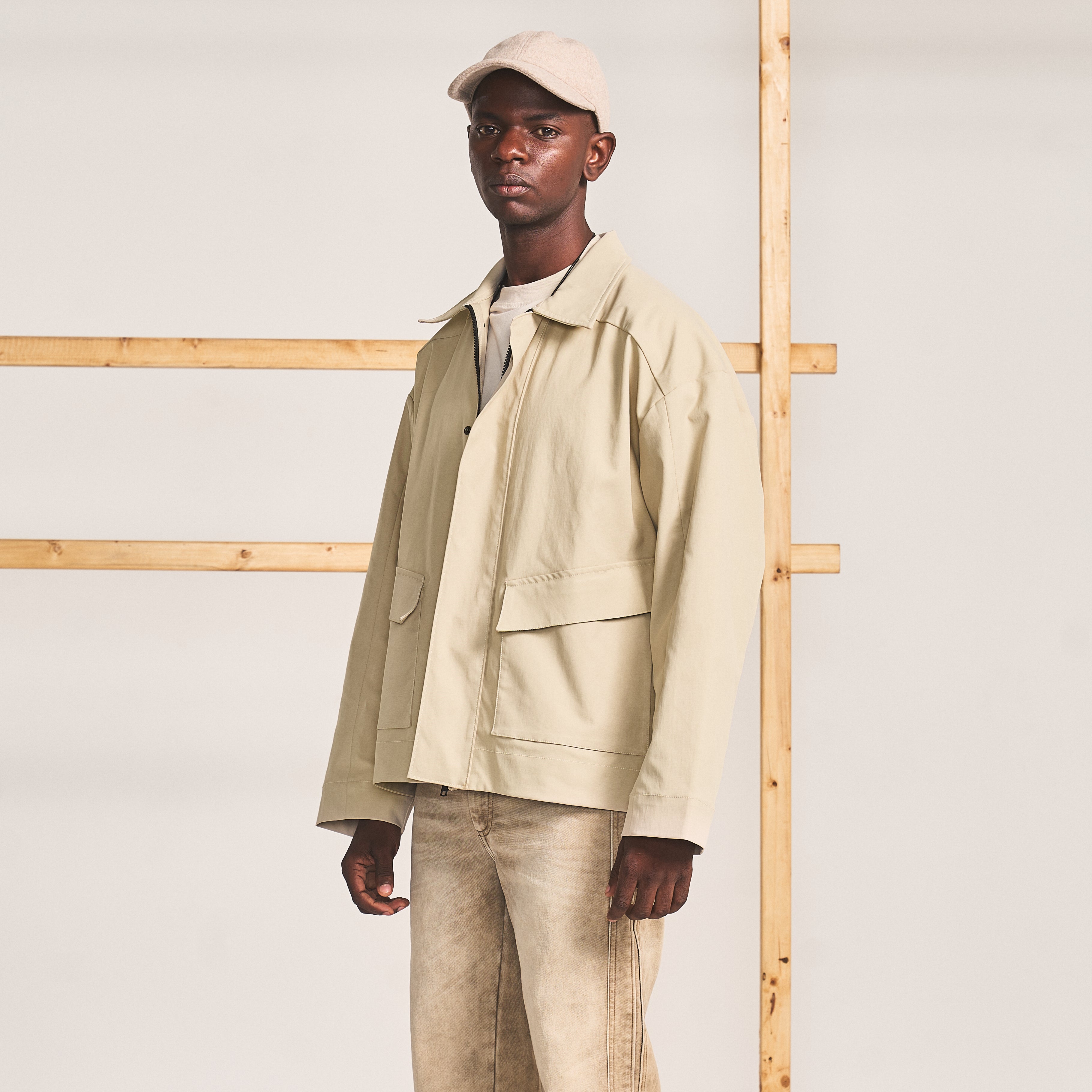 FIELD JACKET - CAMEL