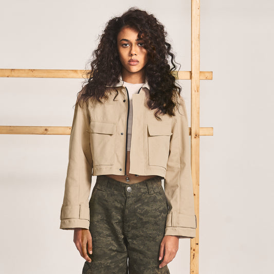 CROPPED FIELD JACKET