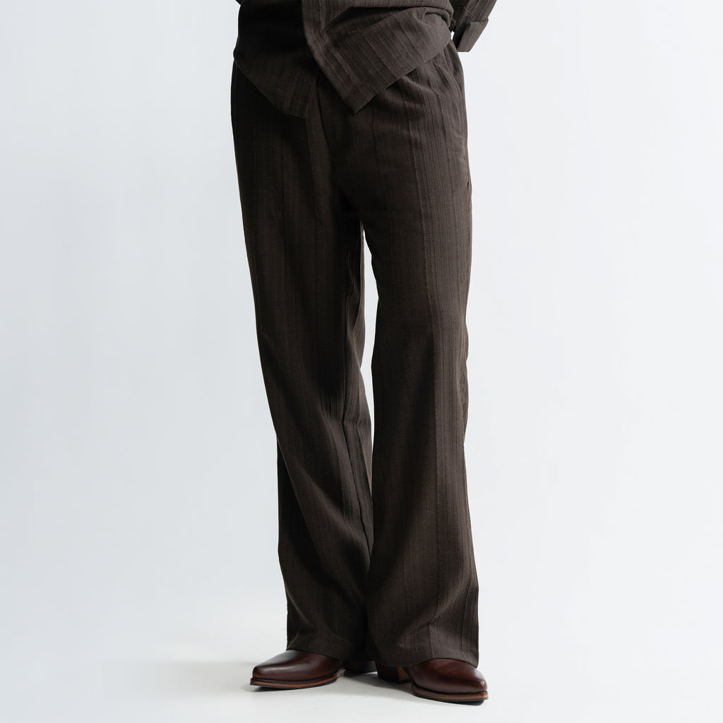 TWINE PANTS - BROWN