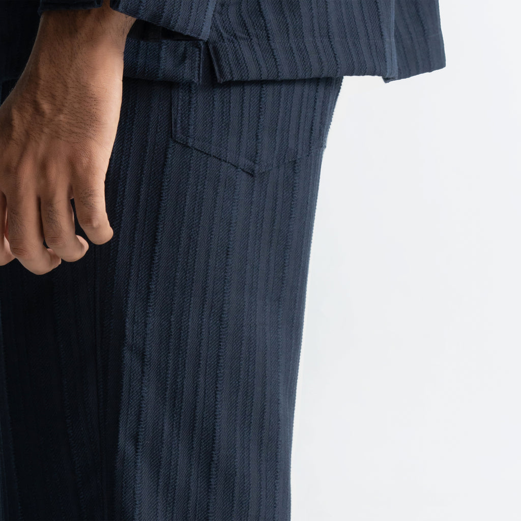 TWINE PANTS - NAVY