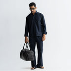 TWINE PANTS - NAVY