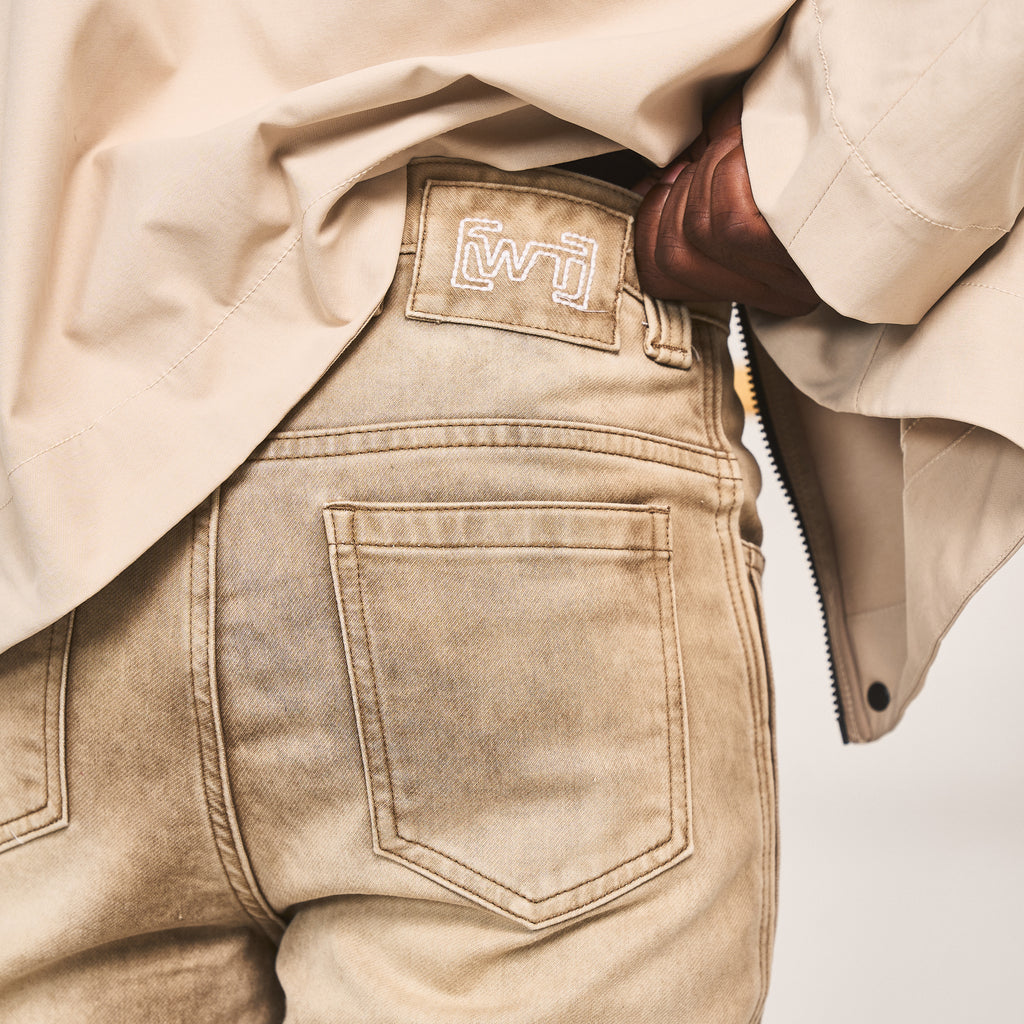 ABSTRACT WASH JEANS - DUST