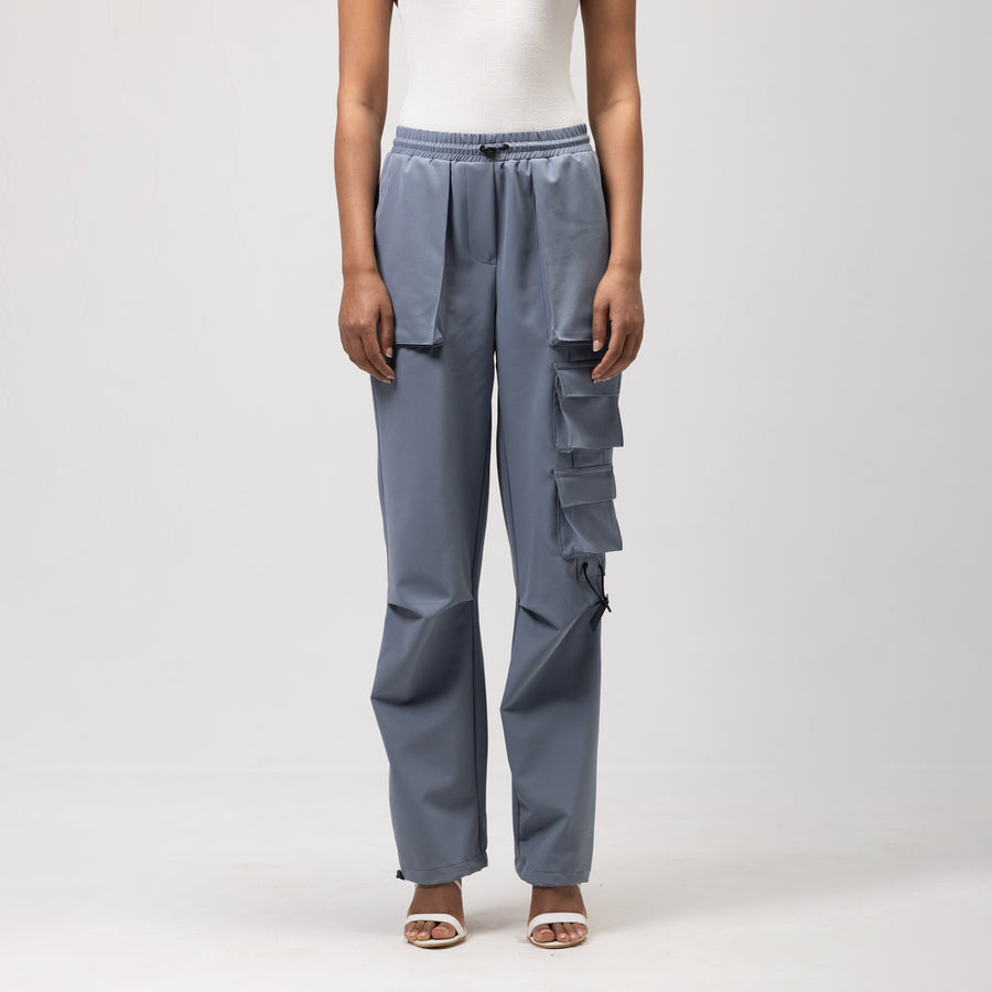 UTILITY DARTED TRACKS - CORAL BLUE