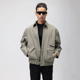 FUNCTIONAL TRACK ZIPPER - MINT CHIP