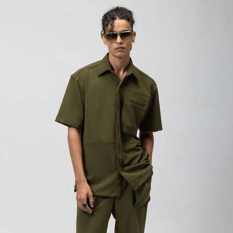 SLING POCKET SHIRT - PICKLE GREEN