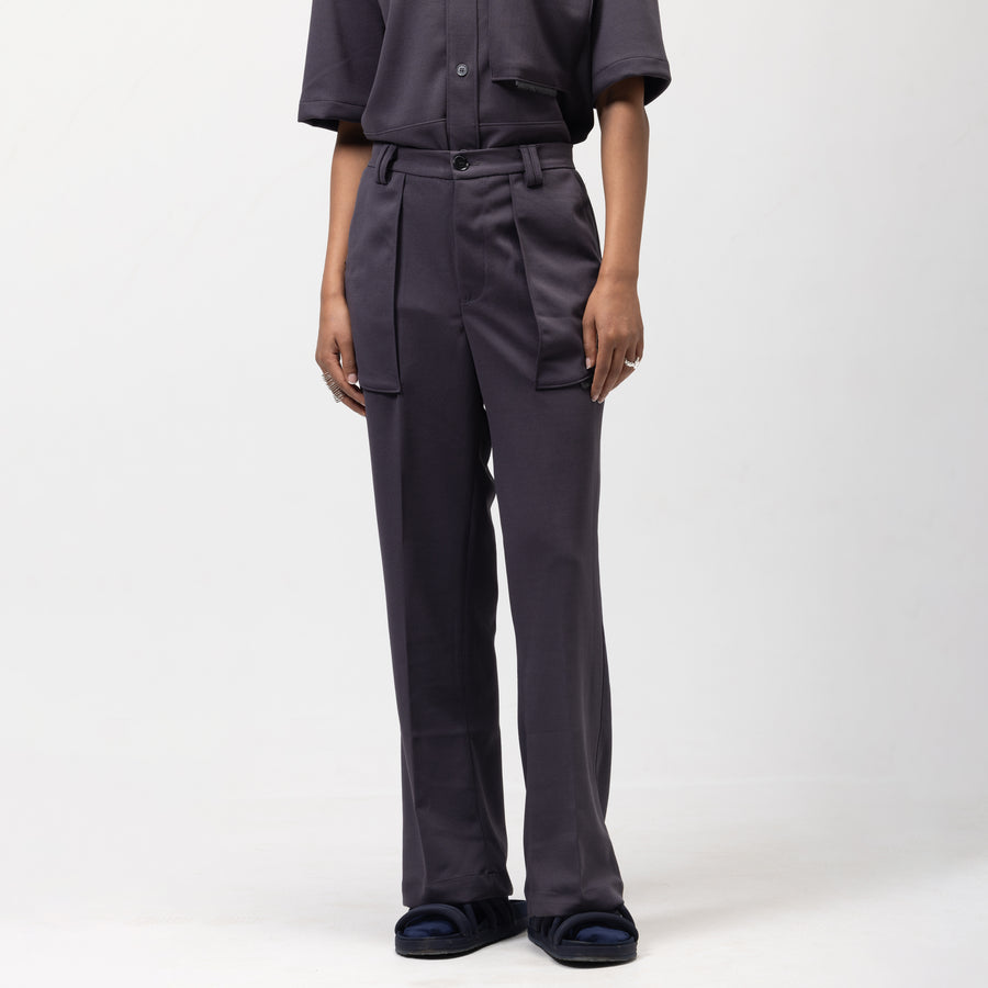 SLING POCKET PANTS - ASH GREY