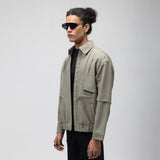 FUNCTIONAL TRACK ZIPPER - MINT CHIP