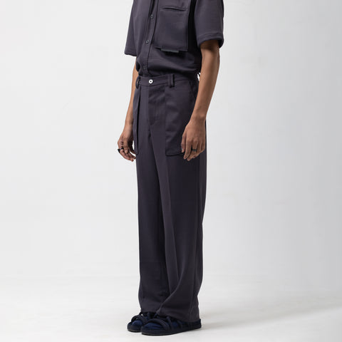 SLING POCKET PANTS - ASH GREY