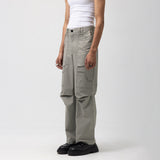 PATCH POCKET PARACHUTE PANTS - GUN SMOKE