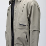 FUNCTIONAL TRACK ZIPPER - MINT CHIP