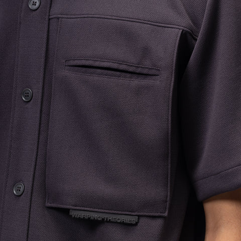 SLING POCKET SHIRT - ASH GREY