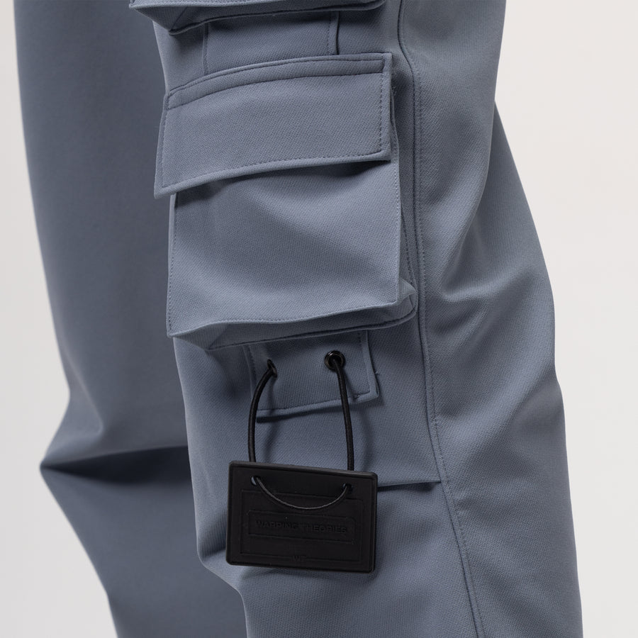 UTILITY DARTED TRACKS - CORAL BLUE