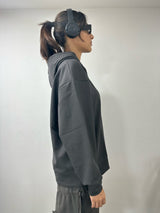 WT BOX - FIT HOODIE - LAVA GREY