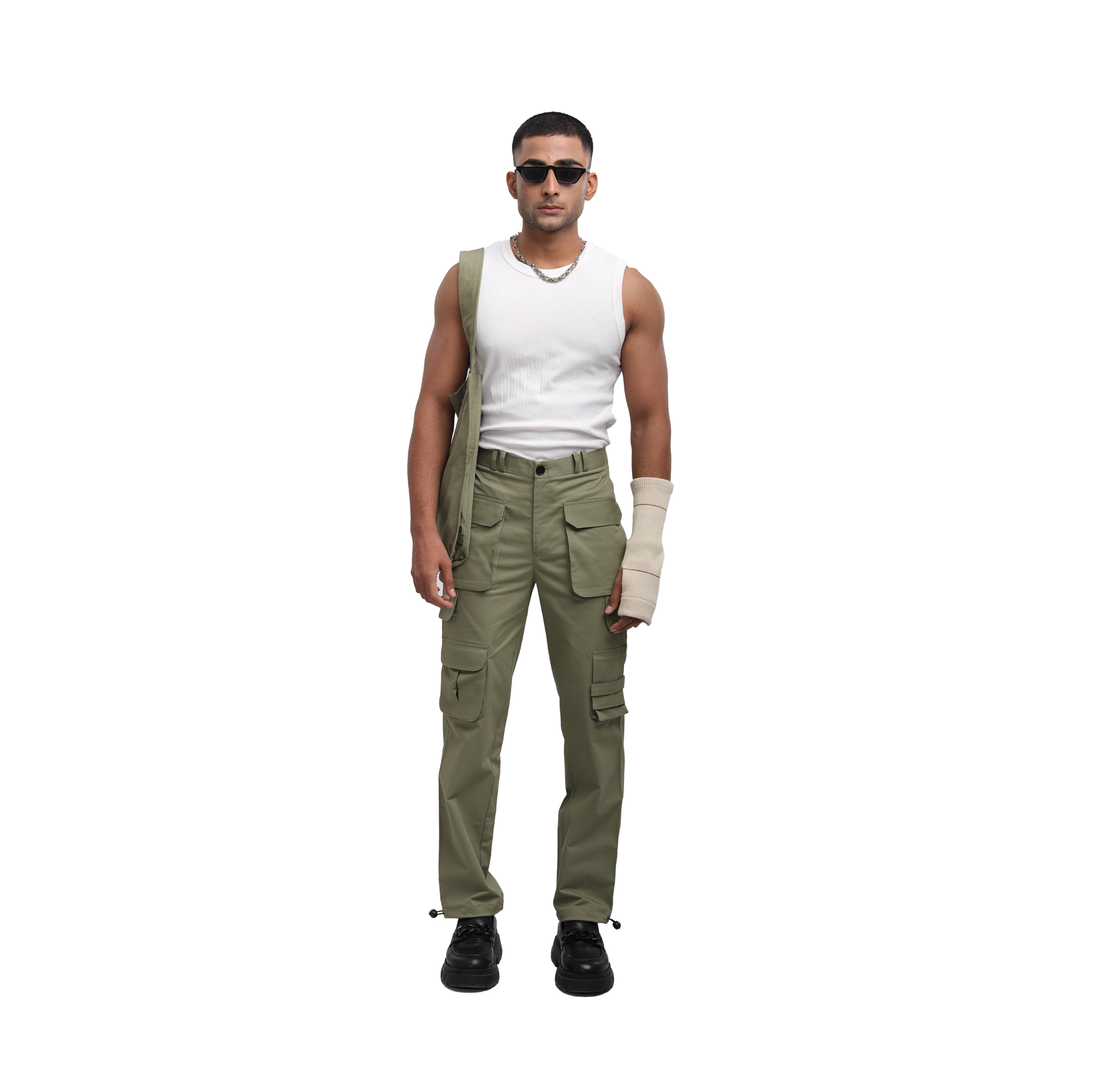 MENS CARGOS, ASPARAGUS COLOURWAY, WARPING THEORIES, PURE COTTON PANTS, UTILITY PANTS, MENSWEAR UTILITY, PANTS FOR WOMEN, WOMENS FASHION, POCKET DETAILS, UTILITY POCKETS, TAILORED FIT, people also ask