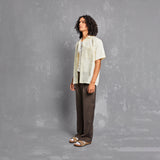 minimal shirt, linen, neat look, breathable fabric, 100 % linen, relaxed fit, summer outfit inspiration, menswear, mens wear style, look of the day, essential outfit, warping theories, spring summer 2023, people also ask 