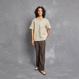 model, editorial, aesthetic. buttoned up shirt, shirt for men, womenswear styling, straight fit, laced up detail, pocket detailing, people also ask 